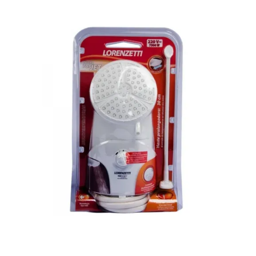 CHUVEIRO DUCHA TOPJET TUR.MULT 220/6400 LORENZETTI