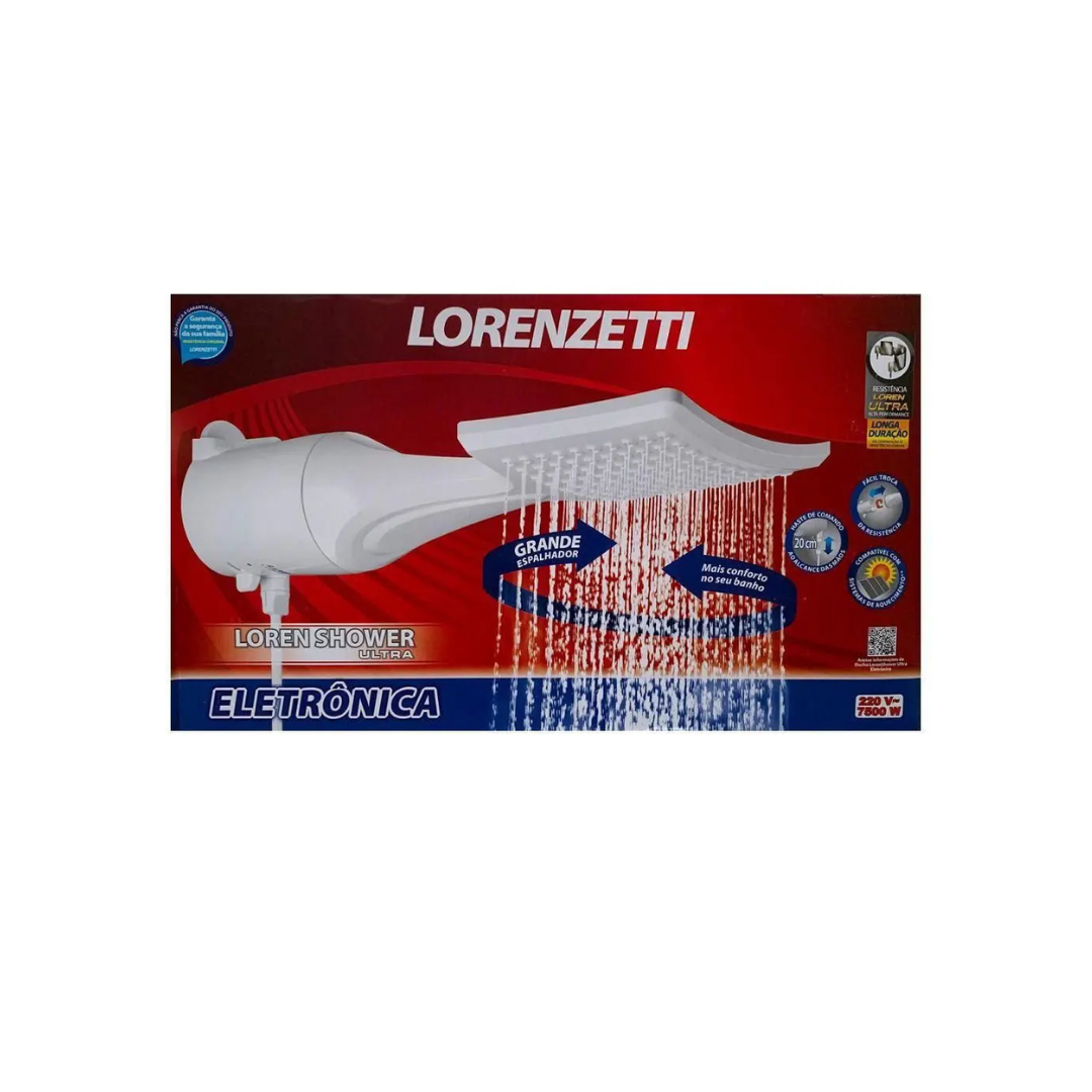 CHUVEIRO LOREN SHOWER ELETRO 220V 6800W LORENZETTI