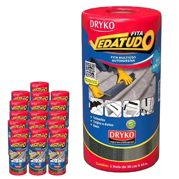 FITA VEDATUDO ALUM 30CM